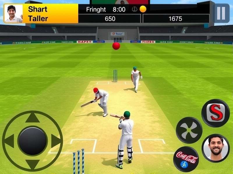 Tendulkar Cricket Fever Batting Interface